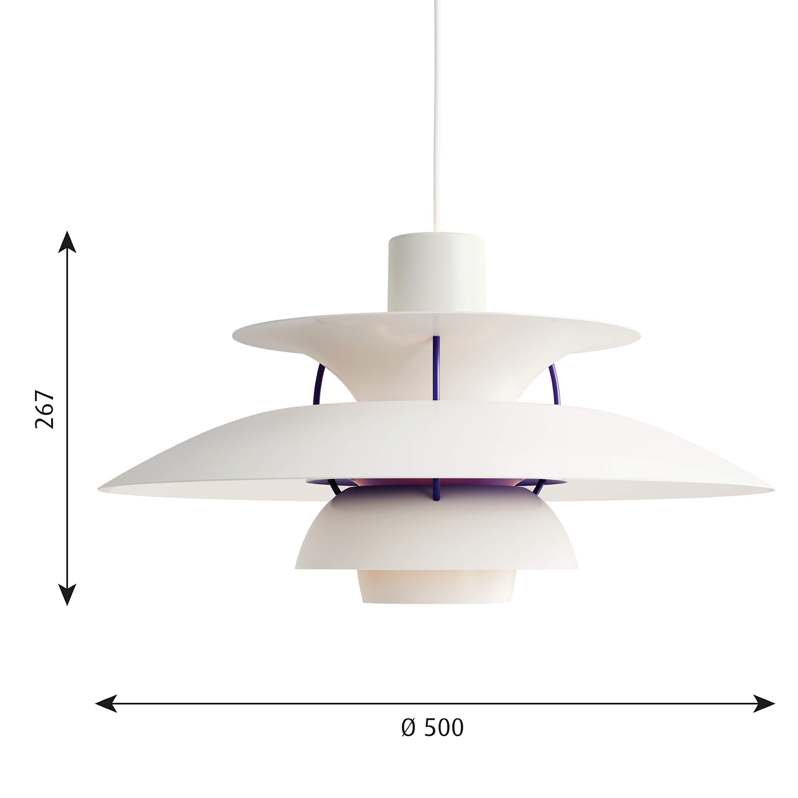 PH 5 Pendant, Louis Poulsen, Ceiling light designed by Poul